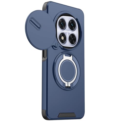 LUNBER-ARMOR�EFor Redmi Note 15 Pro 5G �P�[�X �J�o�[ �ԍڃz���_�Ή� �����Y�ی� �X�^���h�@�\ �����O�t�� 2�d�\�� For ���b�h�~�[ �m�[�g15 �v�� 5G(�u���[)