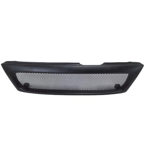 Grille centrale pour Nissan Sentra 1998-2002 double barre noire pour capot