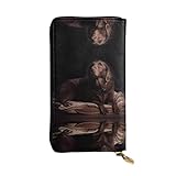 foto labrador marroni Layout intelligente a più scomparti: dispone di 12 scomparti per carte, 3 ampie tasche per contanti, scomparto per monete con cerniera, tasca per libretto degli assegni, scomparto per ricevute e finestra ID nascosta, mantiene carte di credito, contanti, monete, assegni e documenti organizzati e mai persi.