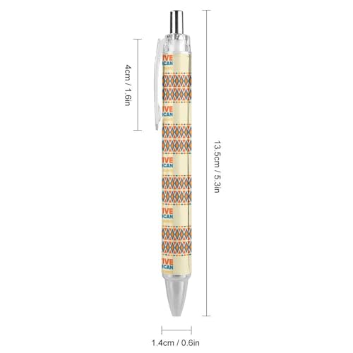 Stylo à bille Native American de bureau pour optimiser vos prises de notes d'étudiant