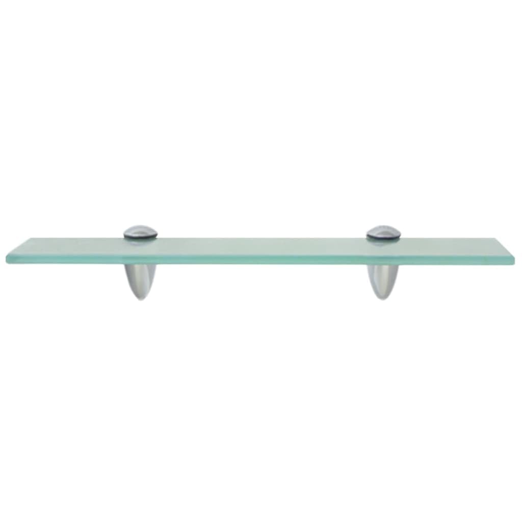 Scaffalatura, mensole da parete e sporgenze, in vetro, 40 x 10 cm, 8 mm