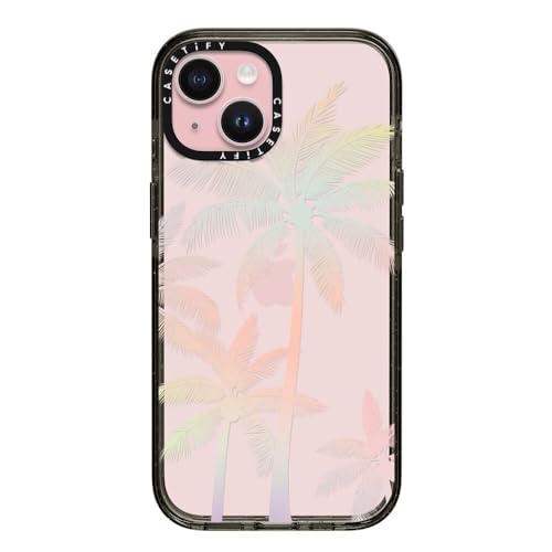 Coque iPhone 15 CASETiFY imprimé palmier tropical pour vos sorties et vacances
