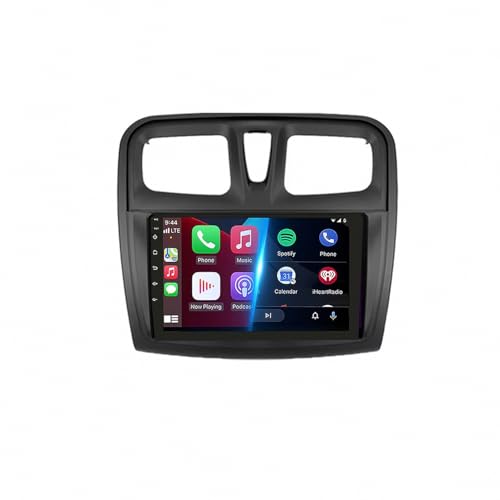 Aparca seguro con la pantalla Carplay para Renault Logan 2 y su cámara de visión trasera