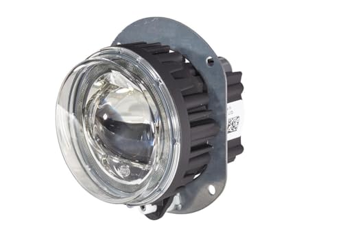 HELLA 1N0 011 988-001 LED-Nebelscheinwerfer - 90mm Performance L4060 - 12/24V - rund - Einbau - glasklare Streuscheibe - Lichtscheibenfarbe: glasklar - Stecker: FEP - beidseitig