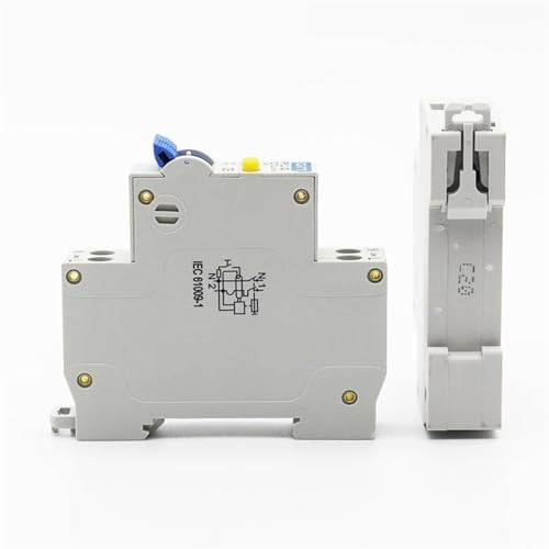 Disjoncteur différentiel 230V 1P+N rail DIN protection 25A - 5