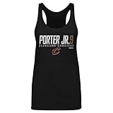 500 LEVEL Craig Porter Jr. Cleveland Cavaliers Women's Tank Top - Craig Porter Jr. Cleveland Cavaliers Elite WHT (Tri Black, XX-Large)