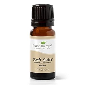 Plant Therapy Soft Skin Essential Oil Blend 10 mL (1/3 oz) 100% Pure, Undiluted, Therapeutic Grade