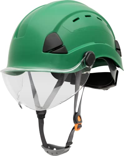 Fibre Metal Safety Helmet Vented Green