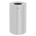 Rubbermaid AOT35SAGL 2-Piece Open Top Indoor Receptacle Round Galvanized Liner Satin Alum. 21 gal