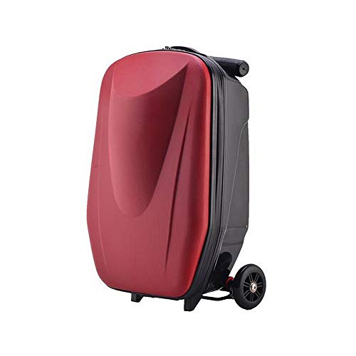 Scooter Suitcase, 20" PC Portable Foldable Multi Functional Scooter Suitcase Rolling Suitcase Trolley