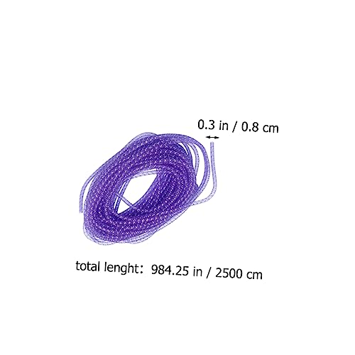 SEWACC 1 Pacote Fio Roxo Decoração De Natal Decoração Azul Corda Atada Pulseira Cordão Cordão De Nó