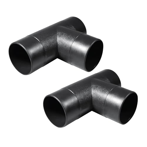 Image of POWERTEC 70180-P2 2-1 /2-Inch Dust Collection T-Fitting, 2 PK