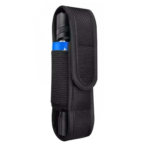 Generisch XVF1 Taschenlampenetui Nylon Gürtelclip