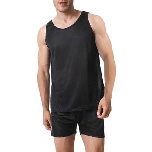 Player’s Nylon Tricot Tank Top – Big & Tall Men’s Undershirt, Workout & Summer Tank2