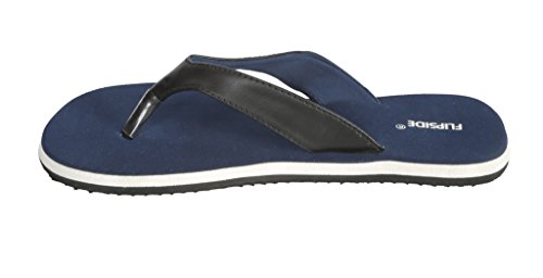Image of FLIPSIDE Women's Velvet Blue Slippers