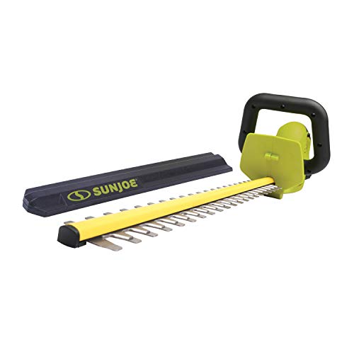 Sun Joe 24V-Ht22-Ct Cordless Handheld Dual-Action Hedge Trimmer, 22-In Blade, Tool Only #TOP13