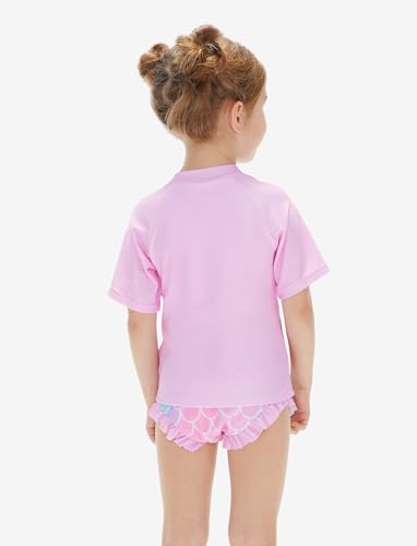 Image of Disney Princess Frozen Marvel Elsa Minnie Toddler Girl Swimsuit Tankini Bathing Suit 2 Piece Swimwear UPF 50+ Rashguard