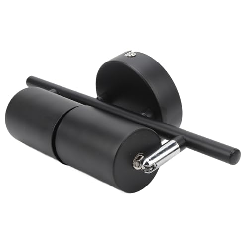 Kit de spot sur rail LED noir mat orientable à 90 degrés avec culot GU10 en fer et aluminium