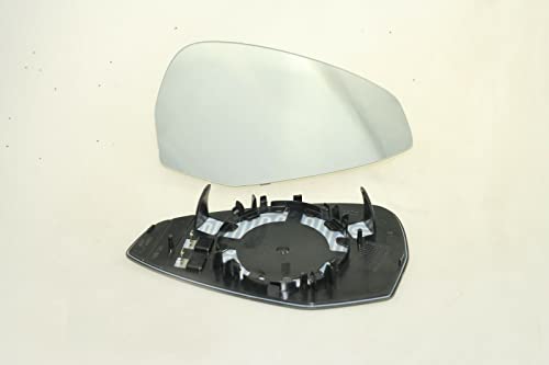 Passenger Side Mirror Glass For 17-21 Audi A4 A5 RS5 S4 S5 B9 ALLROAD QUATTRO SPORTBACK W/Holder Heated 2017-2021 RH