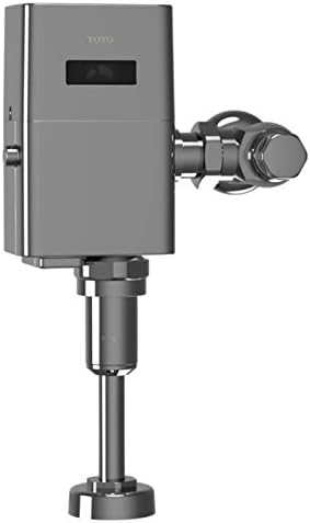 Toto, TEU1LA22#CP, 0.5 GPF Urinal Flushometer with EcoPower Technology (1-1/4" V.B. Set), Polished Chrome