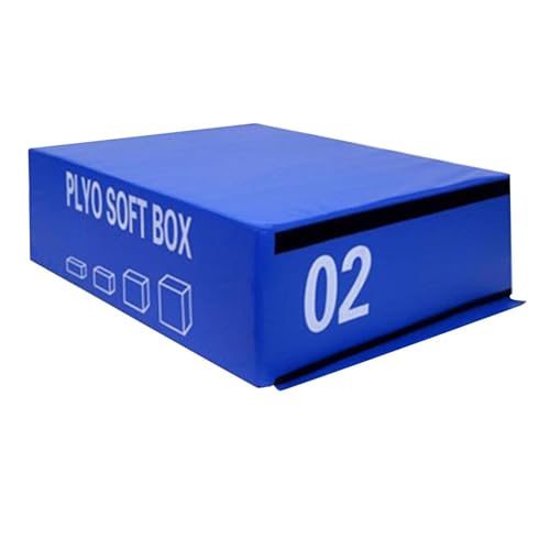 LICOME Plyometric Jumping Box Physical Fitness Training Jumping Versatile Gym Training Tool Exercise Jump Case(Medium)