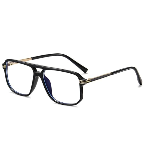 Lunettes transparentes carrées MUTYNE monture vintage double pont