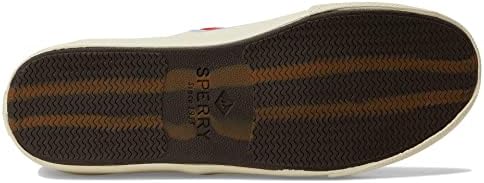 Sperry Men's Striper II CVO SEACYCLED Sneaker, RED Nylon, 8.5 | Image 2