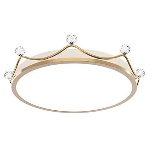 Plafonnier LED pour chambre d'enfant variable protégeant les yeux - Lampe couronne - 2