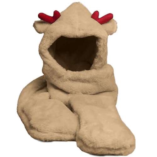 Ensemble bonnet écharpe gants hiver homme femme doublé polaire