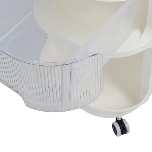 Chariot de rangement à tiroirs transparents plastique PP - 7
