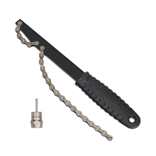 Illkjasfc Herramienta de extracción de rueda de cadena para bicicleta de carretera, herramienta de extracción de rueda de inercia, llave inglesa, removedor de rueda dentada, herramienta de reparación
