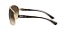 Ray-Ban Men's RB3386 Aviator Sunglasses, Gold/Brown Gradient Dark Brown, 63 mm
