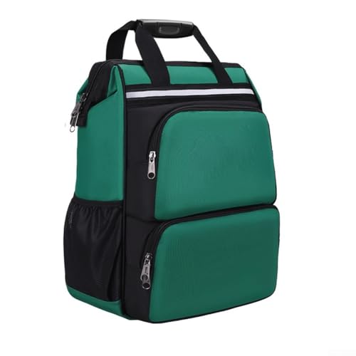 Bequemer Elektrikerreparatur-Werkzeug-Rucksack, großes Fassungsvermögen und atmungsaktives Design mit robuster Bauweise (groß) Bequemer Elektrikerreparatur-Werkzeug-Rucksack, großes Fassungsvermögen und atmungsaktives Design mit robuster Bauweise (groß)