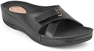 Resim Muya Clara Anatomik Taban Jel Destekli Topuk Dikeni Dört Mevsim Kadın Terlik 