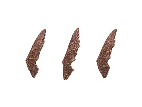 Image of Plecoceramics Aquarium Ceramic Decorations Cave Betta Stone Decor - Aquarium Fish Tank Hideway Decor for breeding Cichlids Plecos Betta Toys Hideout (Leaves)