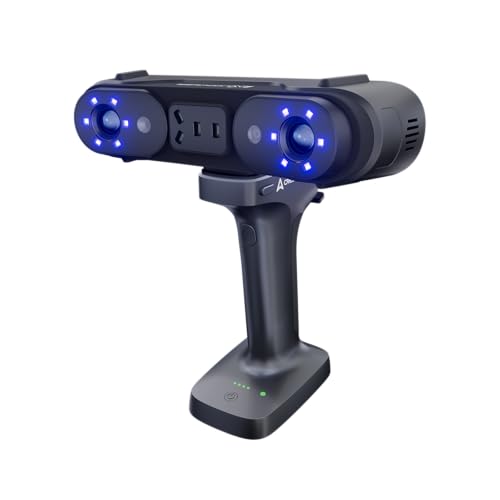 Creality Sermoon X1 3D-Scanner, Multi-Laser, NIR Strukturlicht, 0,02 mm Präzision, 5 mm–4000 mm, Marker, Spray-frei, Tiefloch-Scan, Kabellos mobil für CAD/Reverse Engineering/Qualitätskontrolle