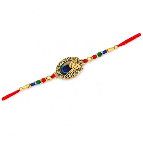 Image of Krishna Vandana Divine Rakhi