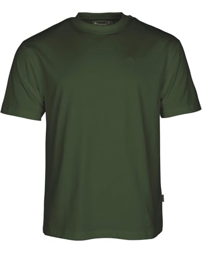 Pinewood 5447 3-Pack T-Shirt White/Pine/B.Orange (617) XXL
