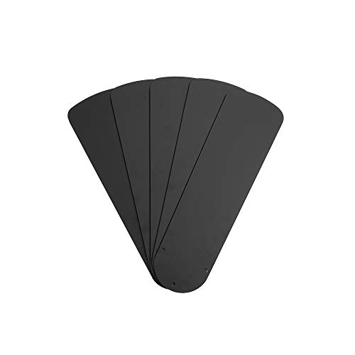 ToughGrade 42-Inch Black/Blonde Replacement Fan Blades, Five-Pack
