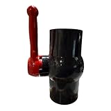 ERA 4In Compact Ball Valve – Heavy Duty SCH 80, Industrial Grade PVC, Full Port, Durable Shut-Off Valve for Plumbing & Irrigation