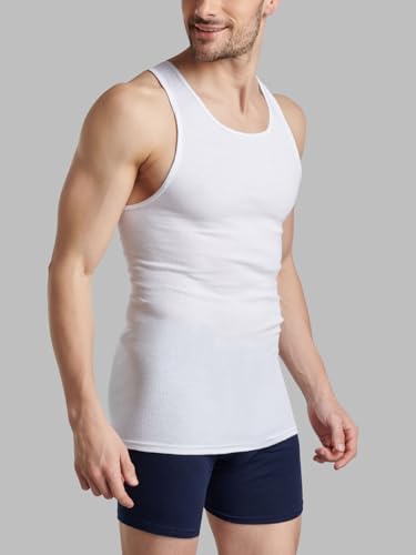 Chalecos de verano de algodón para hombre ropa interior blanca ligera sin mangas 2