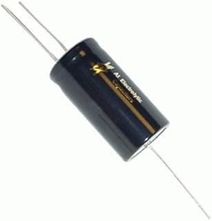 Capacitor - F&T, 450V, 8/8uF, Axial Lead Electrolytic