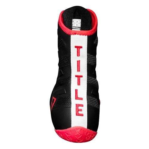 Image of Title Boxing Total Balance Shoes (Black /Red, US Footwear Size System, Adult, Men, Numeric, Medium, 10)