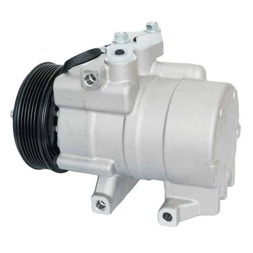 Pamolag AC A/C Compressor with Clutch For Ford Expedition F-150 F-250 F-350 Super Duty Compatible with Lincoln Navigator & Mark LT 4.6L 5.4L 6.2L 6.4L 6.8L V8 Engines 2006-2014
