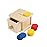 Adena Montessori Coin Box,Object Permanence Box Toys for 1 Year Old Baby Coins,Wooden Montessori Ball Drop Developmental Toys for 6-12 Month Infant,Learning Kids Gifts(Typical Drawer Comes Out)