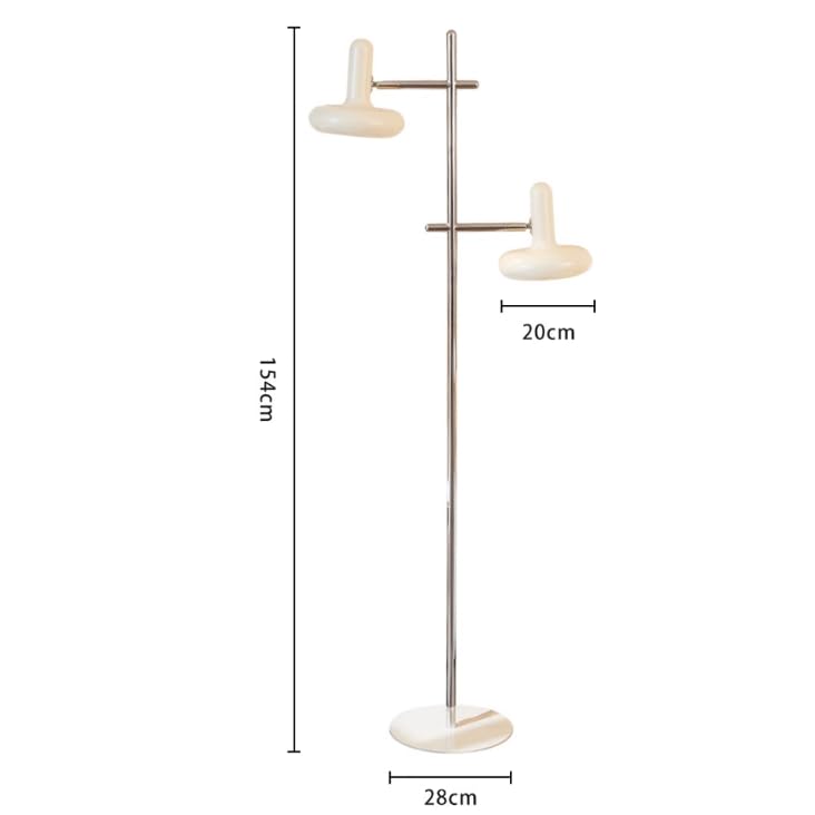 Solución de luz ambiental para dormitorios con la lámpara de pie WouND 2