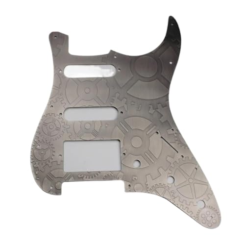 Pickguard guitare électrique ST 11 trous cuivre SSH pour la scène