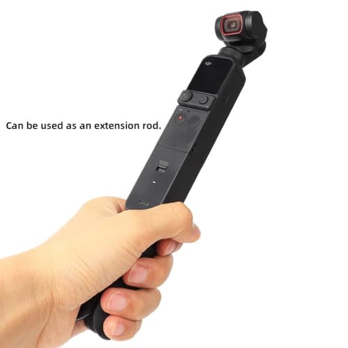 Image of GetZget Mini Tripod Desktop Stand Stabilizer Holder Compatible with DJI OSMO Pocket 3 / Pocket 2, DJI Action 6 /5 / 4 /3, Insta360 X2 / X3 / X4 / X5, Gopro Camera 1 /4Th Screw Mount Accessories