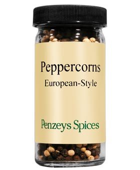 European Style Peppercorns By Penzeys Spices 2.3 oz 1/2 cup jar Pack of 1