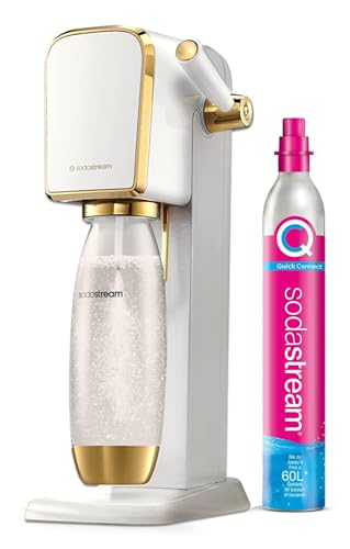 Preisvergleich Produktbild SodaStream Art Wassersprudler, weiß / Gold